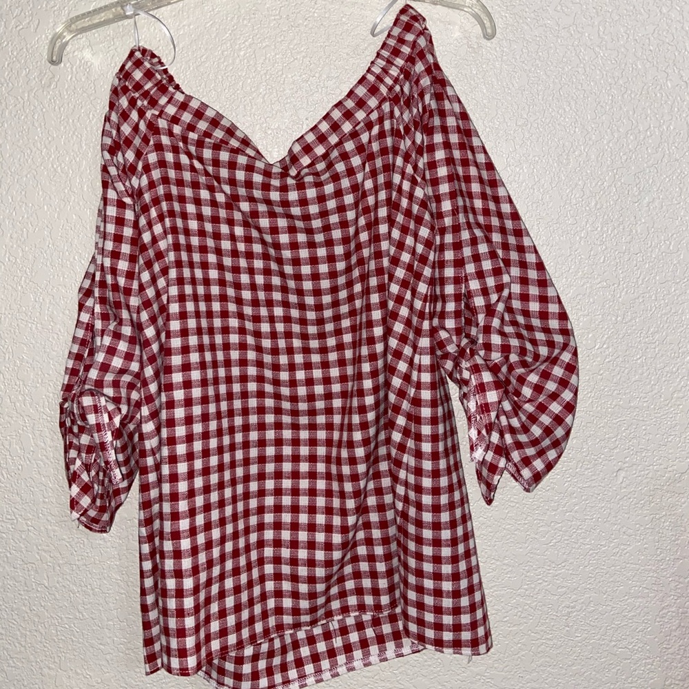 off the shoulder blouse